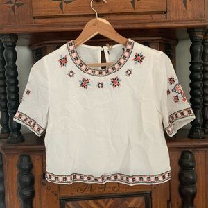 Vintage crop top